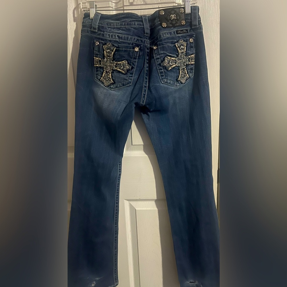Miss Me Relaxed Boot Cut Jeans